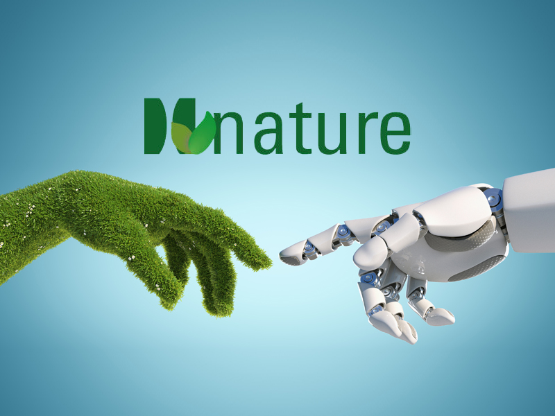 Natur med robot